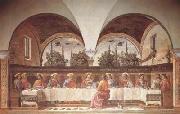 Domenico Ghirlandaio Last Supper (mk08) USA oil painting artist